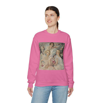 Les Femmes Fatales by Gerda Wegener Heavy Blend™ Crewneck Sweatshirt