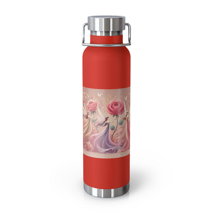 Whimsical Fairies Copper Vacuum Insulated Bottle, 22oz