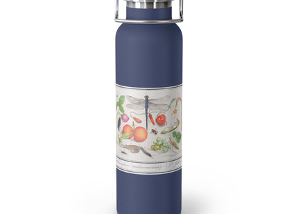 Natural History Ensemble, No. 7 by Anselmus Boëtius de Boodt Copper Vacuum Insulated Bottle, 22oz
