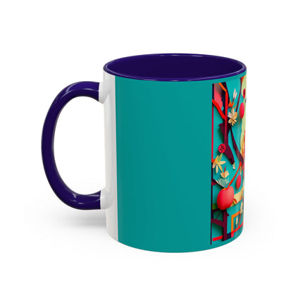 Curious Crow Colorful Mugs (11oz, 15oz)