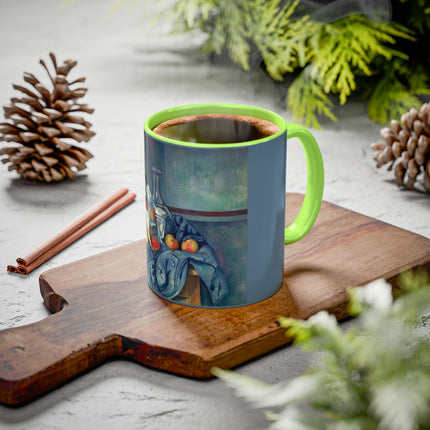 The Peppermint Bottle by Paul Cézanne Colorful Mugs (11oz, 15oz)