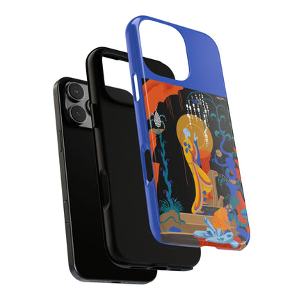Mystic Oracle Phone Case – Sacred Glow & Eternal Grace