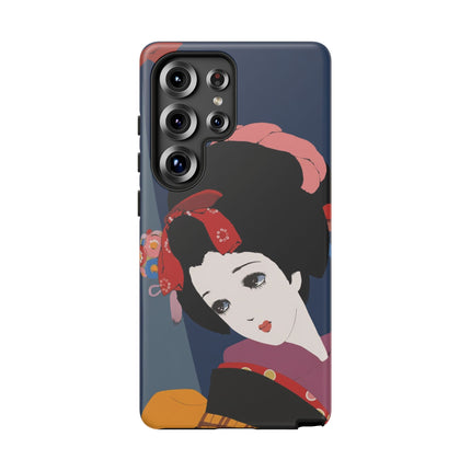 Geisha Portrait Phone Case – Elegant Beauty & Timeless Grace