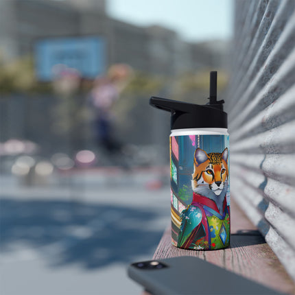 Cybernetic Duets Stainless Steel Water Bottle