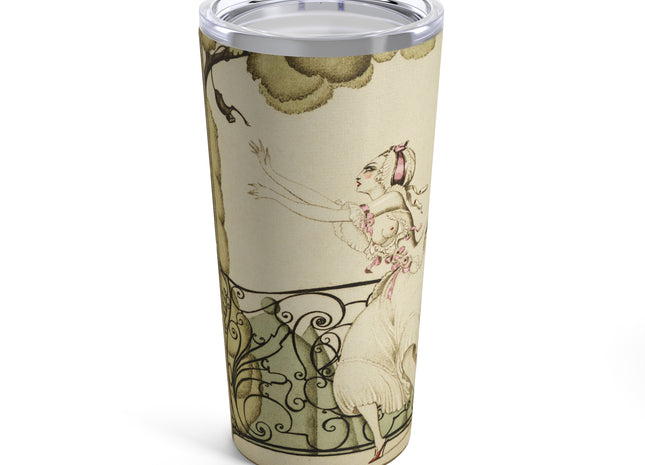 Sur talons rouges (On Red Heels) pl 02 by Gerda Wegener Tumbler 20oz