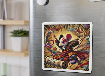 Theatrical Mouse on a Mission Die-Cut Magnets (5 Sizes)