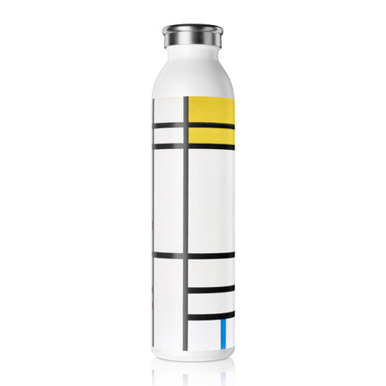 Place de la Concorde by Piet Mondrian Slim Water Bottle