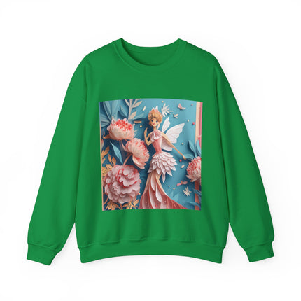 Peony Fairy Unisex Heavy Blend™ Crewneck Sweatshirt
