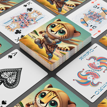 Swift Cheetah Playing Cards
