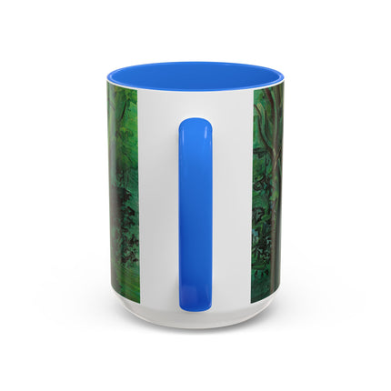 Route en forêt by Raoul Dufy Colorful Mugs (11oz, 15oz)