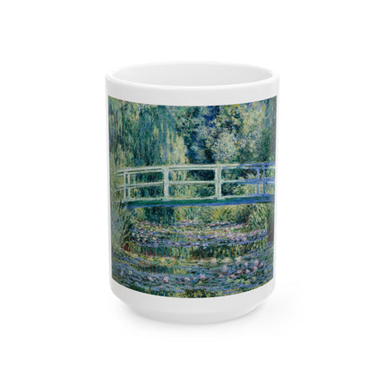 Water Lilies and Japanese Bridge by Claude Monet Ceramic Mug (11oz, 15oz)