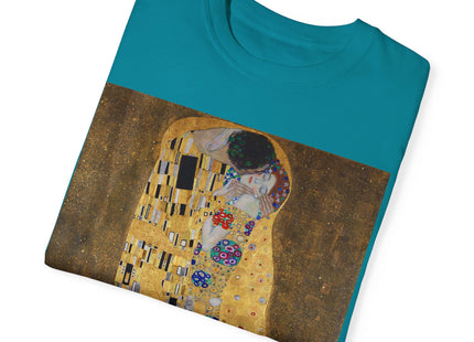 The Kiss by Gustav Klimt Unisex Garment-Dyed T-shirt