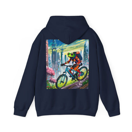 Cyberpunk Frog – Heavy Blend™ Hooded Sweatshirt