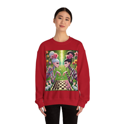 Spring Gambit: A Fairy’s Move Heavy Blend™ Crewneck Sweatshirt