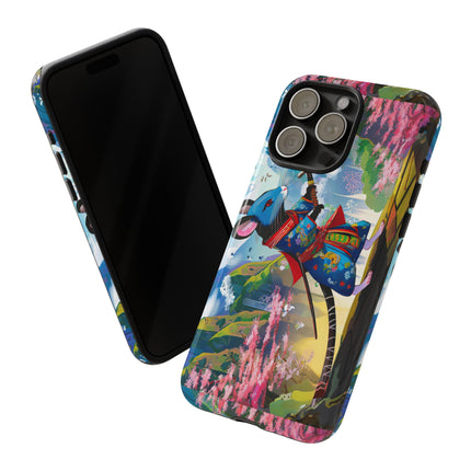 Cyber Samurai Rat Phone Cases