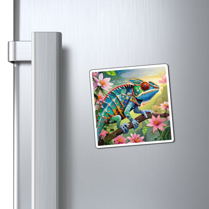 Camouflage Chameleon Magnet (3 Sizes)