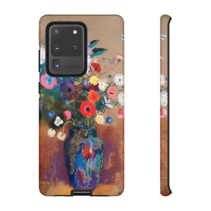 Bouquet of Flowers by Odilon Redon Phone Cases