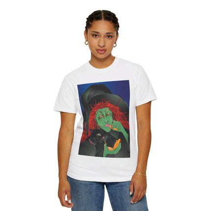 Mirror, Mirror A Witch's Touch Unisex Garment-Dyed T-shirt