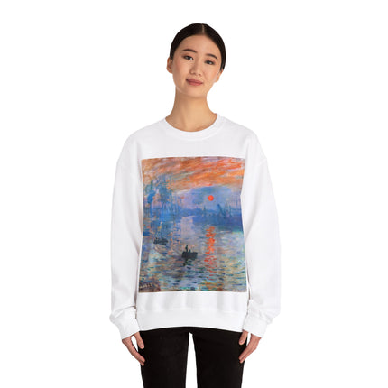 Sunrise by Claude Monet Heavy Blend™ Crewneck Sweatshirt