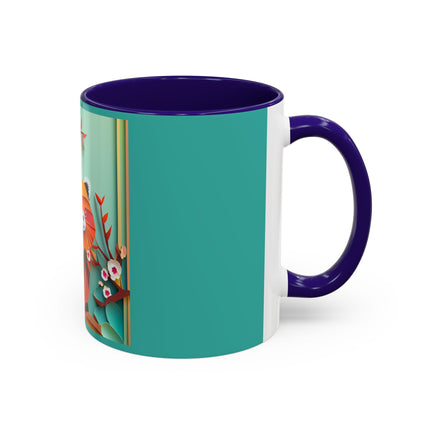A Playful Red Panda Colorful Mugs (11oz, 15oz)