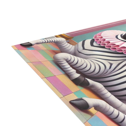 Zebra, Fruit, and Pink Columns Postcard Bundles (envelopes included) - Bundles of 10, 30, 50 Pieces