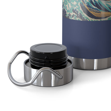The Great Wave off Kanagawa by Katsushika Hokusai Copper Vacuum Insulated Bottle, 22oz