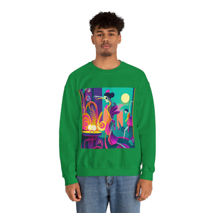 Dance of the Skeleton Ballerinas Unisex Heavy Blend™ Crewneck Sweatshirt