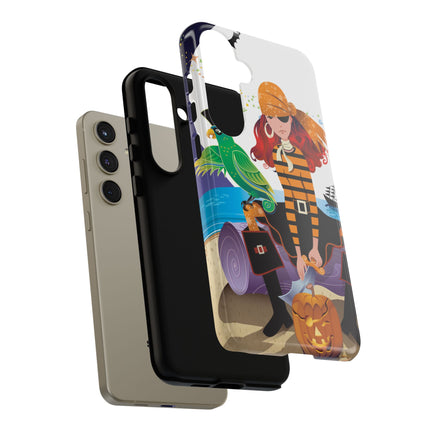 Moonlit Pirate Halloween Phone Cases