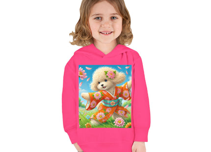 Chrysanthemum Meadow Play Toddler Pullover Fleece Hoodie