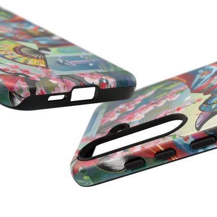 Cyberpunk Geisha Phone Cases