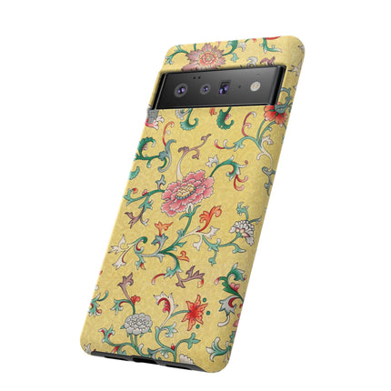 Flower Illustration by Owen Jones Phone Cases