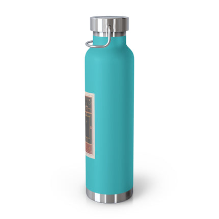 Pompeii Walls Pl.04 by Victor Steeger Copper Vacuum Insulated Bottle, 22oz