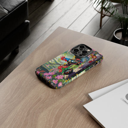 Cyberpunk Rooster Phone Cases