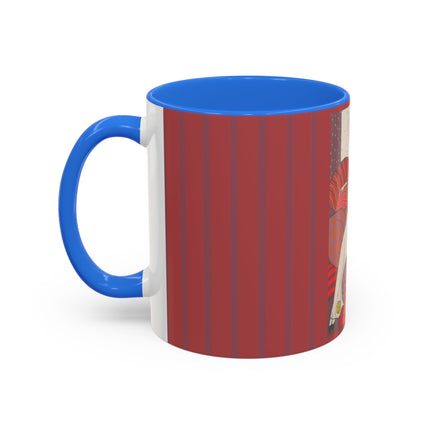 Les Coussins by Georges Lepape Colorful Mugs (11oz, 15oz)