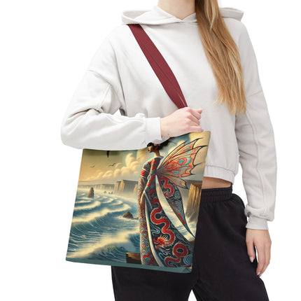 The Coastal Fairy Tote Bag – Serene Grace & Oceanic Magic