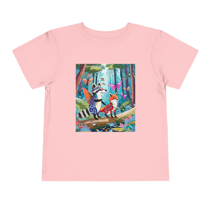 Whimsical Woodland Toddler Short Sleeve Tee