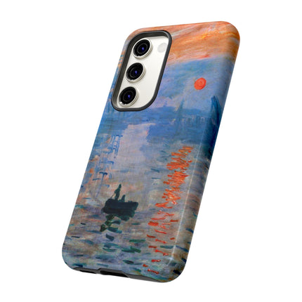 Sunrise by Claude Monet Phone Cases