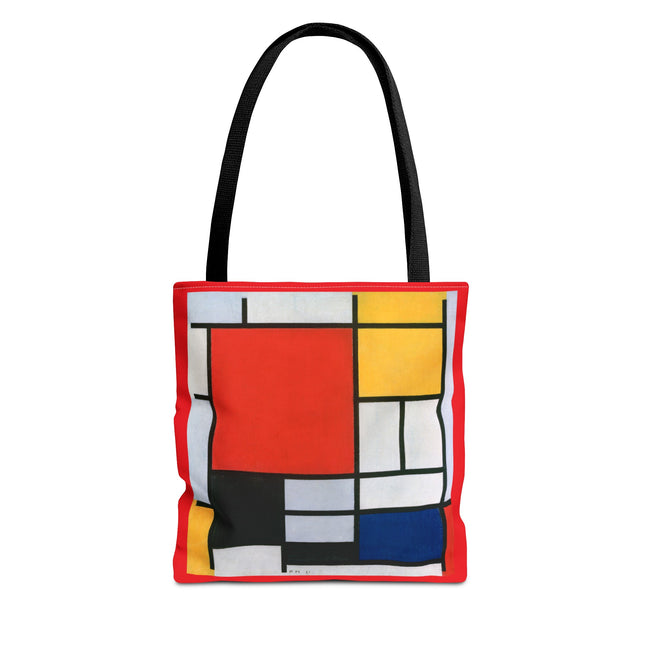 Composition with Red, Yellow, Blue, and Black by Piet Mondrian Tote Bag (AOP)