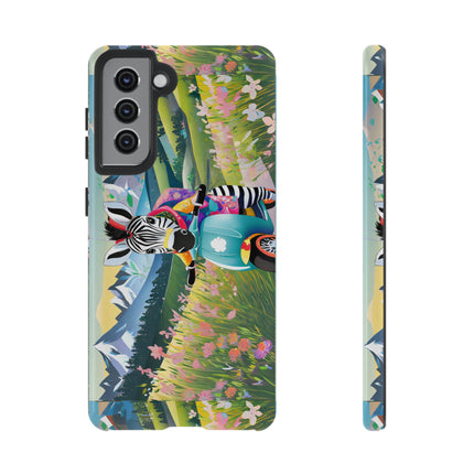 Stripes on Wheels Phone Cases