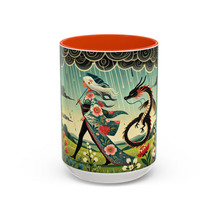 The Dragon Fairy’s Stride Colorful Mugs (11oz, 15oz)