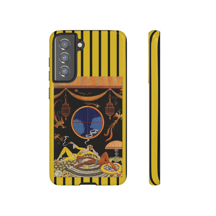 Falbalas et fanfreluches La paresse (Laziness) by George Barbier Phone Cases