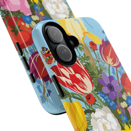 Spring Bouquet Phone Case – Vibrant Blooms & Whimsical Charm