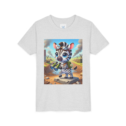 Zebra Lookout Youth Short Sleeve Tee