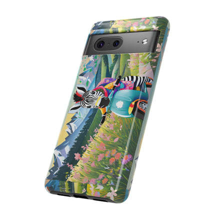 Stripes on Wheels Phone Cases