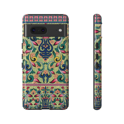 Colorful Flower Pattern by Owen Jones Phone Cases