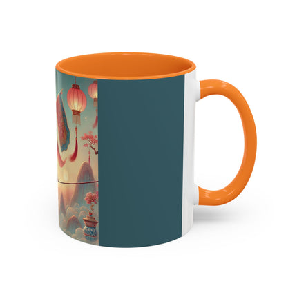 The Lantern Walker Colorful Mugs (11oz, 15oz)