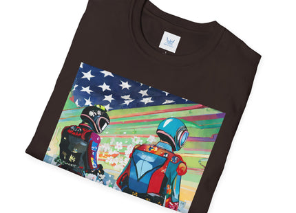 NSA Cyber Punk Computer Hacking Team Softstyle T-Shirt