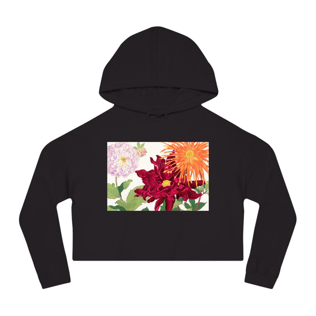Dahlia by Tanigami Kônan Women’s Cropped Hooded Sweatshirt