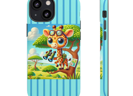 Giraffe Lookout Phone Cases