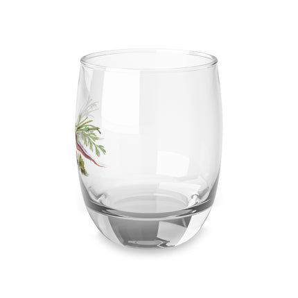 Carrot, Daucus carota and red currant, Ribes rubrum by Anselmus Boëtius de Boodt Whiskey Glass